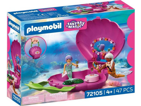 Playmobil Τσάντα Κοχύλι Σαλόνι Ομορφιάς για 4+ Ετών 72105
