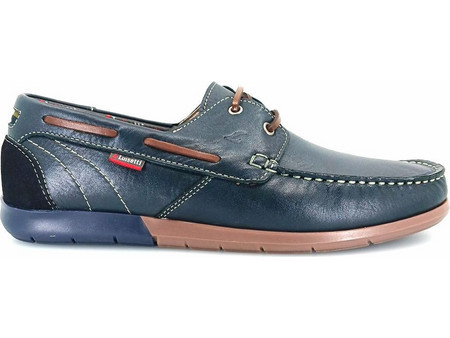 Luisetti Ανδρικά Μοκασίνια Boat Shoes Δερμάτινα Navy Μπλε 29304-327