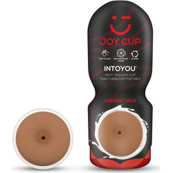 IntoYou Joy Cup Anus Stimulating Pocket Anal Αυνανιστήρι με Δόνηση Caramel