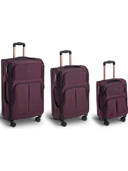 Xplorer 15905 Σετ Βαλίτσες 3τμχ Μωβ