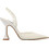 Nine West KANSYP2 Γόβες Slingback με Λεπτό Ψηλό Τακούνι Λευκές 15-150