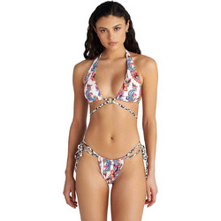 BLU4U Floral Escape Bikini Top Τριγωνάκι Floral Λευκό Κόκκινο Γαλάζιο 26366310-06
