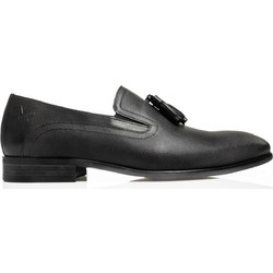 Versace 19V69 Ανδρικά Μοκασίνια Loafers Δερμάτινα Μαύρα MC822-H12