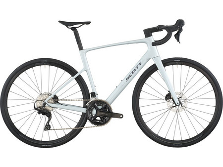 Scott Addict 50 2026 Ποδήλατο Δρόμου 28" Carbon με 24 Ταχύτητες και Δισκόφρενα Λευκό