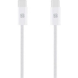 Obal:Me OM100CC1BW Braided USB-C to USB-C 100W 1m White