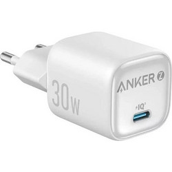Anker Zolo Φορτιστής χωρίς Καλώδιο με Θύρα USB-C 30W Power Delivery White