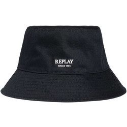 Replay Ανδρικό Καπέλο Bucket Υφασμάτινο Μαύρο AX4340.001.A0113-0098