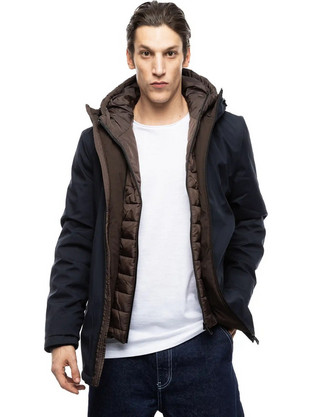 Splendid Ανδρικό Μπουφάν Χειμωνιάτικο Softshell Navy Μπλε 52-201-093
