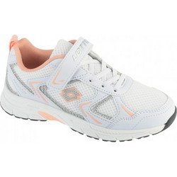 Lotto Παιδικά Sneakers Λευκά Σομόν 2601050K-1041
