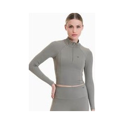 Walk Γυναικείο Αθλητικό Crop Top Γκρι W96110