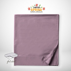 Isadore Lorraine Σεντόνι Υπέρδιπλο Βαμβακερό 220x260 Limited Spring Edition Mauve 02.01252