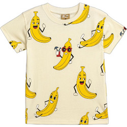 Funky Παιδικό T-Shirt Κοντομάνικο Μπεζ Κίτρινο 126-305108-1