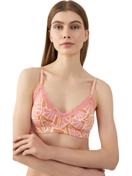 Minerva Bralette χωρίς Μπανέλα Σομόν 90-8152B-356