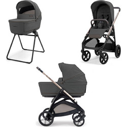 Inglesina Aptica Duo 2026 Καρότσι Μωρού 2 σε 1 Marble Grey Palladio Black