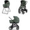 Inglesina Aptica XT Duo 2026 Καρότσι Μωρού 2 σε 1 Taiga Green Black