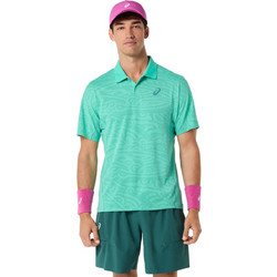 ASICS Ανδρική Αθλητική Μπλούζα Polo Γαλάζια 2041A387-300