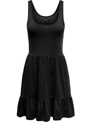 Only Mini Καλοκαιρινό Καθημερινό Φόρεμα Μαύρο 15371944