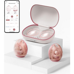 Momcozy Air Διπλό Ηλεκτρικό Θήλαστρο Μπαταρίας Χωρίς BPA 180ml BP334