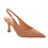 Maison Minrelle Γόβες Slingback Δερμάτινες με Λεπτό Ψηλό Τακούνι Μπεζ 10633009