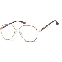 Sunoptic 931E Σκελετός Γυαλιών Οράσεως Μεταλλικός Καφέ