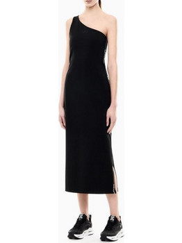 Emporio Armani Midi Καλοκαιρινό Καθημερινό Φόρεμα Μαύρο 7W000962AF12484-UC001