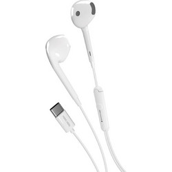 SBS Tubb Handsfree Earbud USB-C White