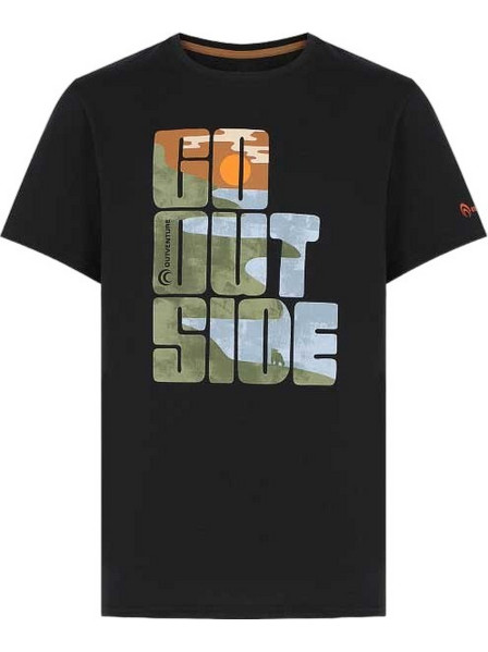 Outventure Παιδικό T-Shirt Κοντομάνικο Μαύρο 135038-99