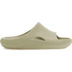 Crocs Mellow Ανδρικές Παντόφλες Καλοκαιρινές Ανατομικές Κολυμβητηρίου Μπεζ 208392-1WY