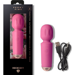 Rocks-Off Mini Wand Peony Δονητής Μασάζ Ροζ