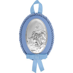 Prince Silvero Εκκλησιαστική Εικόνα για Αγόρι Άγγελος Γαλάζια MA-D518-C