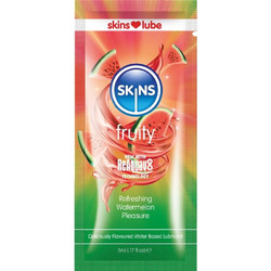 Skins Fruity Watermelon Λιπαντικό Gel Νερού Κόλπου & Πρωκτού 5ml