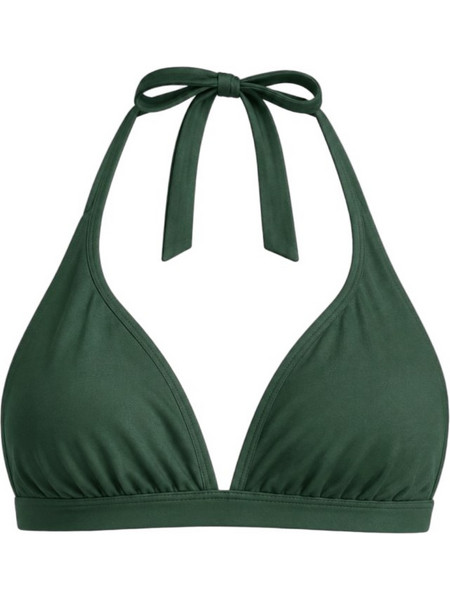 BLU4U Bikini Top Τριγωνάκι με Ενίσχυση Χακί 26366082D-26