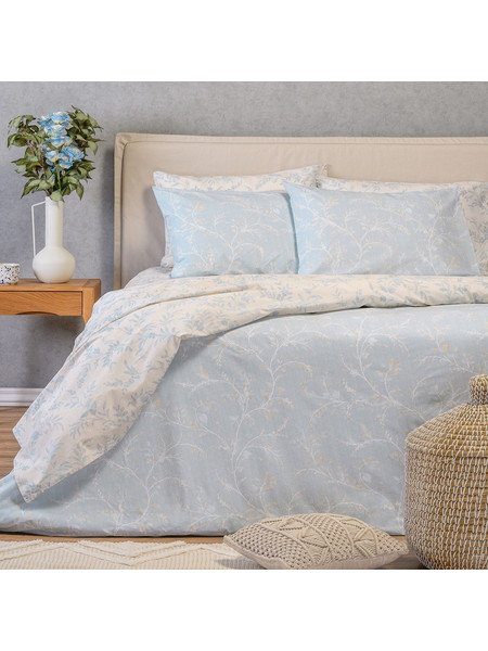 Melinen Σετ Σεντόνια King Size 260x270 Casual Line Sienna Blue