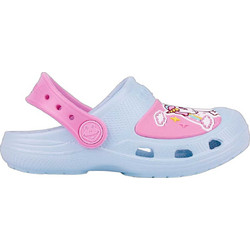 Coqui Clog Unicorn Παιδικά Παπούτσια Θαλάσσης για Κορίτσι Γαλάζια Ροζ 9382-277-4006