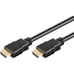 Goobay Καλώδιο HDMI 2.0 HDMI Male to HDMI Male 5m Black 80105