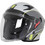Str Sting Pro Black Grey Fluo Yellow Κράνος Μηχανής Jet