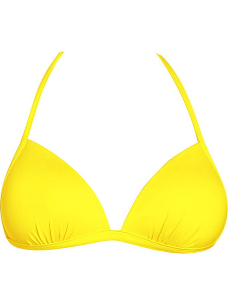 Bluepoint Bikini Top Τριγωνάκι με Ενίσχυση Κίτρινο 26066089-08