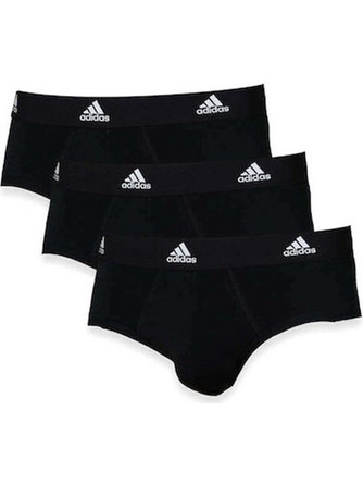 Adidas Performance Active Flex Ανδρικά Σλιπ Βαμβακερά Μαύρα 3Pack 4A1M01