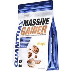 Quamtrax Massive Gainer Cookies & Cream Πρωτεΐνη Ορού Γάλακτος Όγκου 6kg