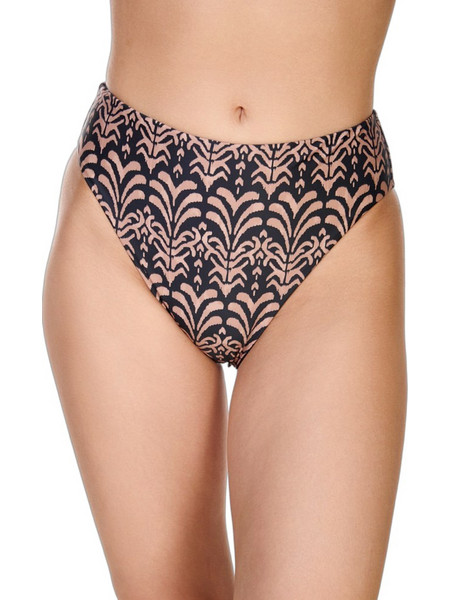 BLU4U Ψηλόμεσο Bikini Slip Μαύρο Ταμπά 26365573-02