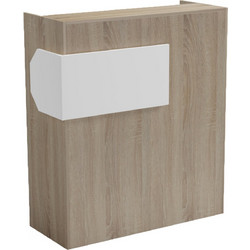 FreeBox Γραφείο Reception Ξύλινο 95.5x40x110cm FB92154.01
