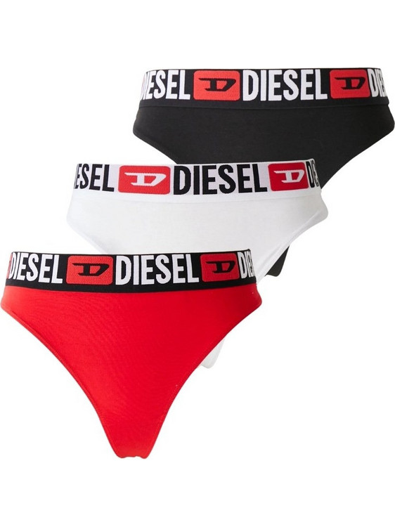 Diesel Βαμβακερά Γυναικεία String 3Pack S2600SE0K0NJAP-126