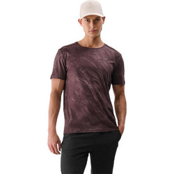 4F Functional Ανδρικό Αθλητικό T-Shirt Καφέ 4FWSS25TFTSM1216-81A