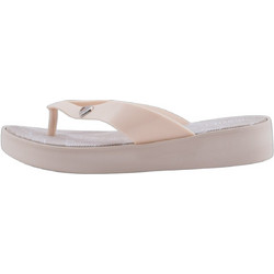 B-Soft Γυναικείες Σαγιονάρες Flatforms Μπεζ 220-7000-6