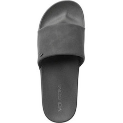 Volcom Volcation Γυναικείες Παντόφλες Καλοκαιρινές Ανατομικές Γκρι W0812505-BKO