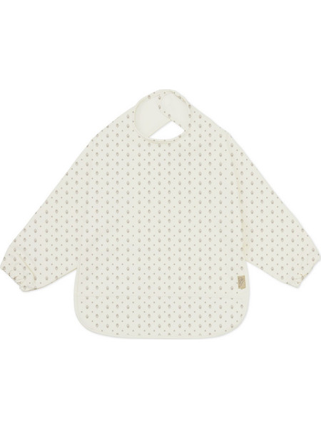 Cam Cam Copenhagen Rowan Αδιάβροχη Σαλιάρα Ποδιά Υφασμάτινη με Αυτοκόλλητο & Τσέπη 6m+ Μπεζ