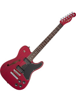 Fender JA-90 Jim Adkins Ηλεκτρική Κιθάρα T Style με Μαγνήτες SS & Ταστιέρα Indian Laurel Crimson Red Transparent