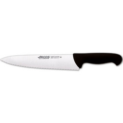 Arcos 2900 Μαχαίρι Chef από Ανοξείδωτο Ατσάλι Επαγγελματικό 25cm Μαύρο