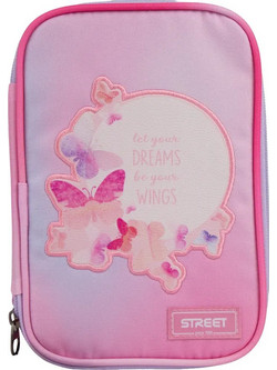 Street Lovely Butterfly Κασετίνα Ροζ 157531513