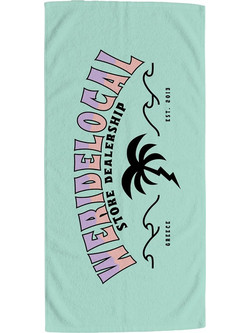 We Ride Local Swell Πετσέτα Θαλάσσης Πράσινο Mint 80x160cm TPSSS26
